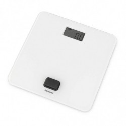 Cantar digital Brabantia ReNew 1004189, Functionare fara baterii, Pana la 150 kg, Afisaj LCD, Alb