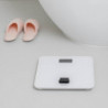 Ζυγαριά Brabantia ReNew 1004189, Λειτουργία χωρίς μπαταρία, Έως 150 kg, Οθόνη LCD, Λευκό