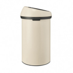 Кош за боклук Brabantia Touch Bin 1005510, 60 л, Плавно и безшумно отваряне, Бежов