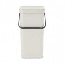 Кош за смет за разделно събиране Brabantia Sort&Go 16L, Light Grey