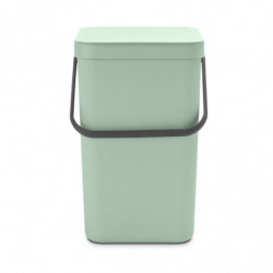 Кош за смет за разделно събиране Brabantia Sort&Go 25L, Jade Green
