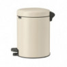 Кош за смет с педал Brabantia NewIcon 5L, Soft Beige