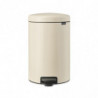 Кош за смет с педал Brabantia NewIcon 20L, Soft Beige