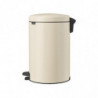 Кош за смет с педал Brabantia NewIcon 20L, Soft Beige