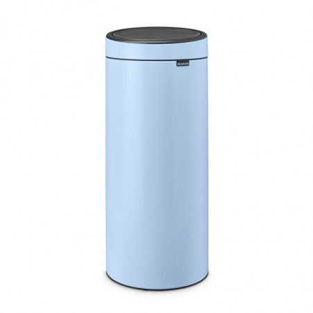 Кош за боклук Brabantia Touch Bin New 1005545, 30 л, Безшумно и плавно затваряне, Син