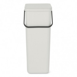 Кош за смет за разделно събиране Brabantia Sort&Go 40L, Light Grey