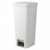 Coș cu pedală Brabantia StepUp 1005556, 40 L, Materiale ecologice, Deschidere mare, Gri deschis