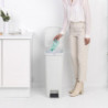 Кош за смет с педал Brabantia StepUp 40L, Light Grey