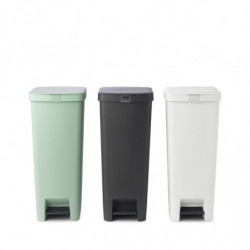 Кош за смет с педал Brabantia StepUp 40L, Light Grey