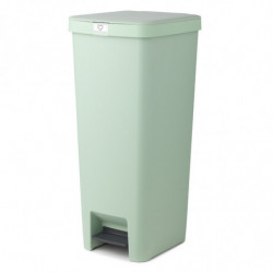 Cos cu pedala Brabantia StepUp 1005558, 40 L, Materiale ecologice, Deschidere mare, Verde deschis
