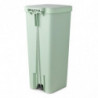 Κάδος απορριμμάτων με πεντάλ Brabantia StepUp 1005558, 40 L, Οικολογικά υλικά, Μεγάλο άνοιγμα, Ανοιχτό πράσινο