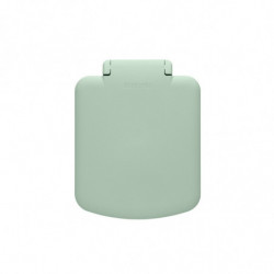 Cos cu pedala Brabantia StepUp 1005558, 40 L, Materiale ecologice, Deschidere mare, Verde deschis