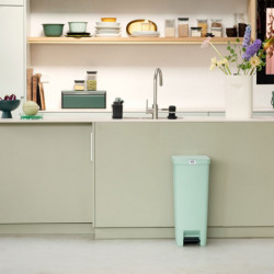 Кош за смет с педал Brabantia StepUp 40L, Jade Green
