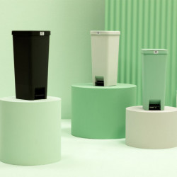 Кош за смет с педал Brabantia StepUp 40L, Jade Green