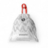 Brabantia PerfectFit σακούλες κάδων απορριμμάτων 1005563, μέγεθος B, 5 l, 40 τεμάχια, λευκό
