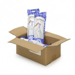 Σακούλες απορριμμάτων Brabantia PerfectFit Sort&Go/Built-In 1005569, μέγεθος D, 15-20 l, 120 τεμάχια, λευκό