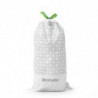 Brabantia PerfectFit NewIcon/Touch Trash Bag 1005570, Size G, 23–30 L, 10-Pack, White