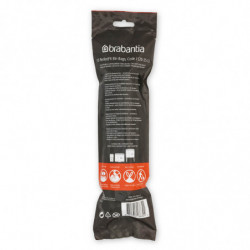 Торба за кош Brabantia PerfectFit Sort&Go/Bo размер J, 20-25L, 10 броя, ролка