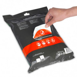 Brabantia PerfectFit Bo 1005589 Trash Bags, Size R, 36 L, 40 Count, White