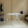 Brabantia C 1005622 Ironing Board, 124x45 cm, 7 height settings, Steam generator holder, Light blue