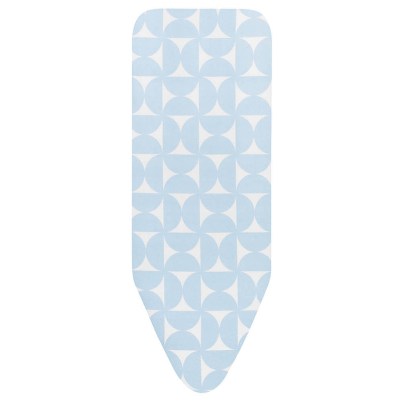 Brabantia C 1005634 Ironing Board Cover, 124x45 cm, 8 mm, Light Blue