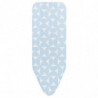 Brabantia C 1005634 Ironing Board Cover, 124x45 cm, 8 mm, Light Blue