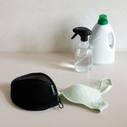 Saculet pentru lenjerie intima Brabantia 1005655, Fermoar, Negru