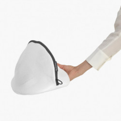 Saculet masina de spalat pentru incaltaminte Brabantia 149641, Inchidere cu fermoar, Baza moale, Alb