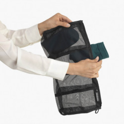 Brabantia 1005658 Sac de spălat șosete, până la 4 perechi de șosete, negru