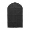 Set 3 huse pentru haine Brabantia 1005662, M/L/XL, 60x100/135/150 cm, Fermoar, Negru