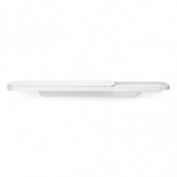 Brabantia MindSet 1005668 Toilet Paper Holder with Shelf, Easy to Install, Mineral Finish, White