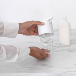 Brabantia MindSet Liquid Soap Dispenser 1005673, 200 ml, Wide Opening, White