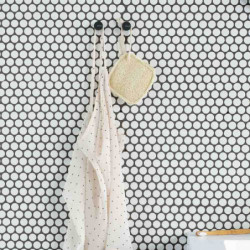 Set 2 agatatoare prosoape Brabantia MindSet 1005680, Acoperit cu minerale, Kit de montare inclus, Pana la 2 kg, Gri inchis