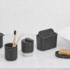 Brabantia MindSet υποδοχή οδοντόβουρτσας 1005684, Εύκολος καθαρισμός, Μεγάλο άνοιγμα, Ορυκτή επίστρωση, Σκούρο γκρι