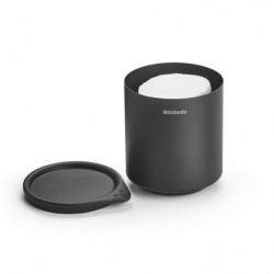 Cutie accesorii pentru baie Brabantia MindSet Mineral 1005686, Baza antiderapanta, Finisaj mineral, Gri