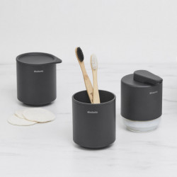 Brabantia MindSet Mineral Bathroom Accessory Box 1005686, Non-slip base, Mineral finish, Gray