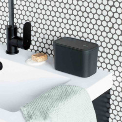 Кошче за отпадъци за баня Brabantia MindSet Dark Grey