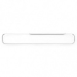 Brabantia MindSet Towel Holder 1005695, Mineral Finish, Mounting Kit Included, Up to 2 kg, White