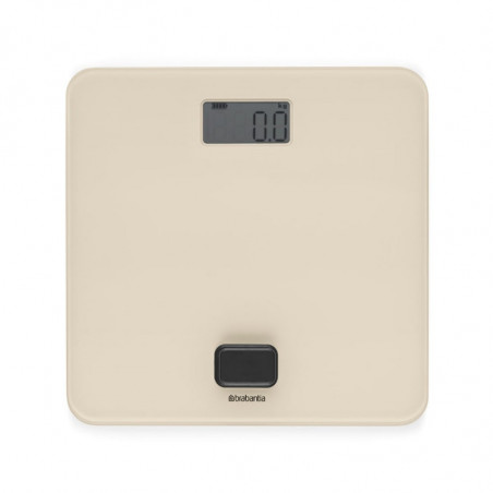 Дигитална везна за баня Brabantia ReNew Soft Beige, работа без батерии