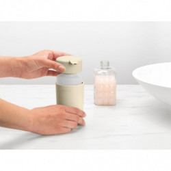 Brabantia ReNew Liquid Soap Dispenser 1006264, 250 ml, Non-Slip Base, Drip-Free, Beige