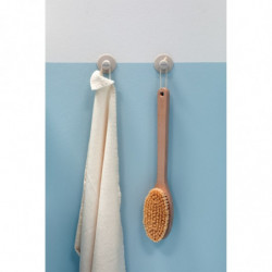 Set 2 agatatori prosoape Brabantia ReNew 1006268, Kit de montare inclus, Pana la 2 kg, Bej