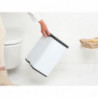 Κάδος Brabantia Bo Small 1006633, 12 l, Αθόρυβο και ομαλό άνοιγμα, Αντιολισθητική βάση, Λευκό
