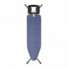 Τραπέζι σιδερώματος Brabantia B 1008299, 124x38 cm, 7 θέσεις ρύθμισης, Μεγάλη θήκη σίδερου, Μπλε