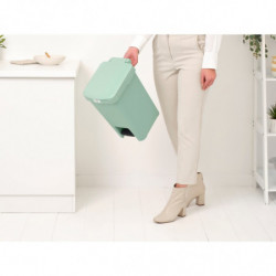 Кош за смет с педал Brabantia StepUp 16L, Jade Green