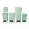 Coș cu pedală Brabantia StepUp 1008484, 25 L, Materiale ecologice, Deschidere mare, Verde deschis