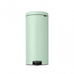 Κάδος με πεντάλ Brabantia NewIcon 1008851, 30 l, Εύκολο κλείσιμο, Αντιολισθητική βάση, Ανοιχτό πράσινο