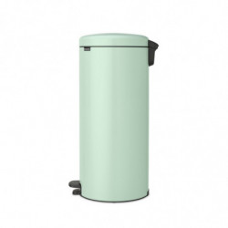 Κάδος με πεντάλ Brabantia NewIcon 1008851, 30 l, Εύκολο κλείσιμο, Αντιολισθητική βάση, Ανοιχτό πράσινο