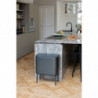 Κάδος Brabantia Bo Touch 1008854, 36 L, Ομαλό και αθόρυβο άνοιγμα, Μεγάλο άνοιγμα, Σκούρο γκρι