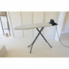 Masă de călcat Brabantia B 1008893, 124x38 cm, 7 poziții de reglare, Suport mare pentru fier, Gri deschis