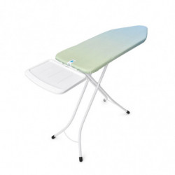 Brabantia C 1008895 Ironing Board, 124x45 cm, 7 height settings, Steam generator holder, Green/Light Blue